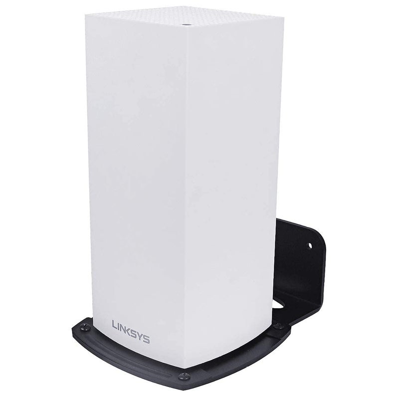 VOMENC Linksys Velop WiFi 6 Mesh Router Wall Mount Bracket Wall Mount Stand Holder,WiFi Accessories for Linksys Velop Home Mesh with Easy Installation and Space Saving (1-Pack) - Image 2